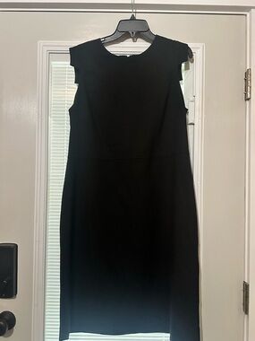 The Limited Black Midi Sheath Dress